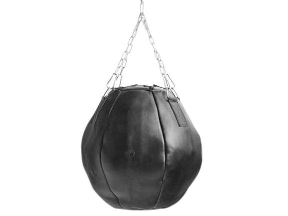 Wrecking ball heavy punching bag